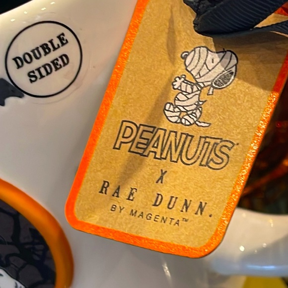 RESERVED FOR REN SNOOPY,HALLOWEEN RAE DUNN MUG!DBLE SIDED 3-D DESIGN EMBOSSED - Picture 4 of 8